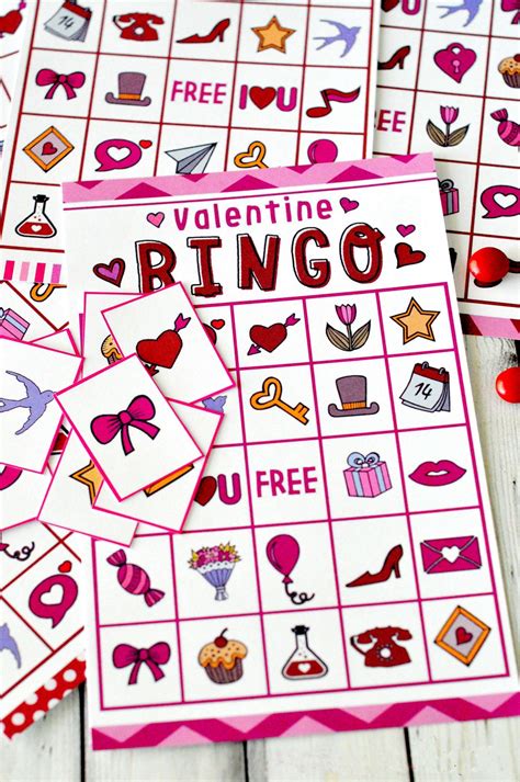 Free Valentines Day Printable Bingo Game