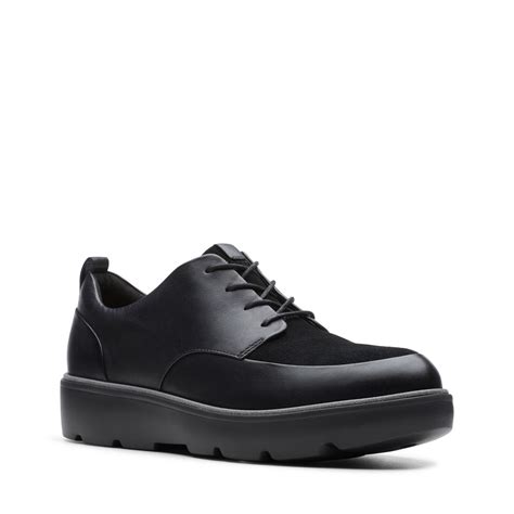 Un Balsa Lace Negro Mujer Zapatos Oxford Clarks Arda Organizasyon