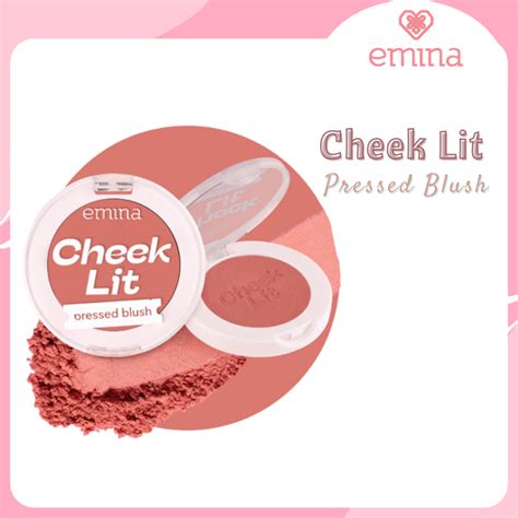 Jual Emina Cheek Lit Pressed Powder Blush 35gr Blush On Shopee