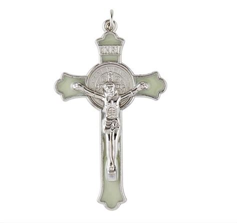 Luminous Saint Benedict Crucifix THE DOMESTIC MONASTERY