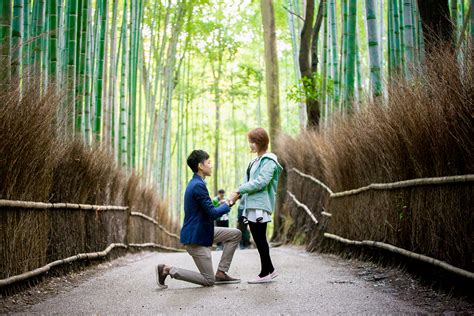 “KYOTO” The best surprise marriage proposal photography in Arashiyama