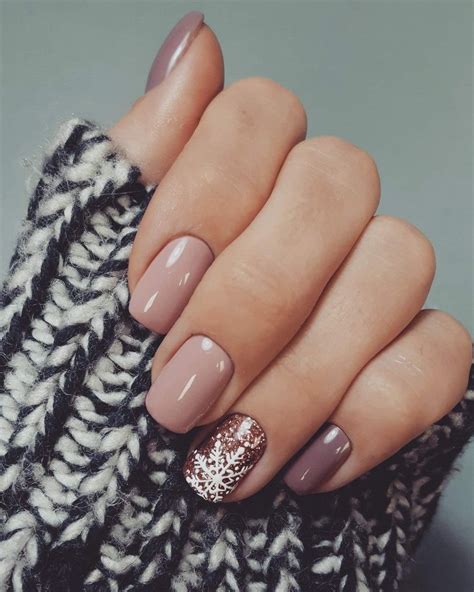 Wintern Gel Wintern Gel Nails Winter Winterbackground In Kurze