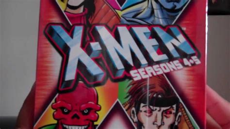 X Men Season 4and5 Dvd Boxset Unboxing 2012 Youtube