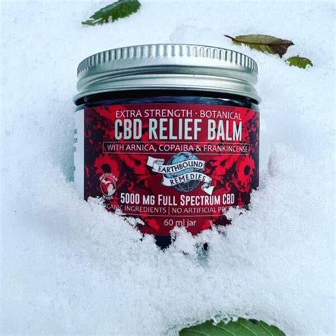 Botanical Full Spectrum Cbd Relief Balm Earthbound Remedies