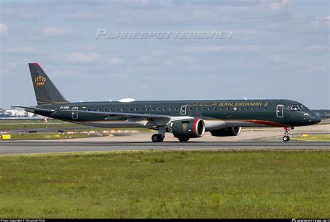 JY REB Royal Jordanian Embraer E195 E2 ERJ 190 400 STD Photo By