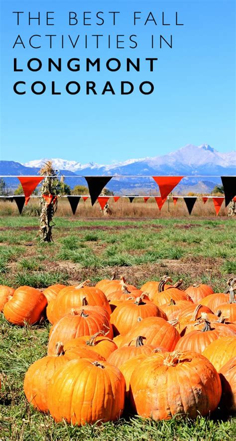 The Best Fall Activities in Longmont | Longmont 100: Things to do in ...