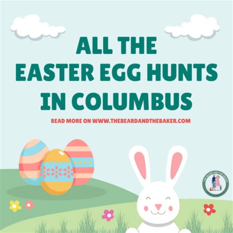 All The Easter Egg Hunts In Columbus Ohio The Beard And The Baker