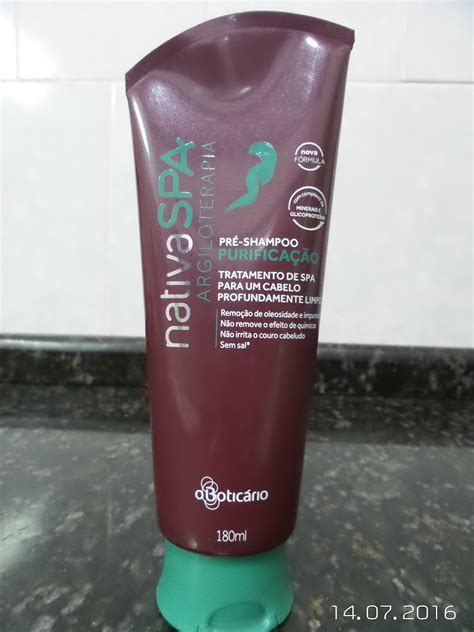 Cabelo Bom Bonito e Barato Resenha pré shampoo purificação Nativa Spa