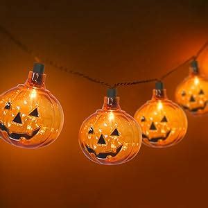 SOTOPOO Guirlande Lumineuse En Forme De Citrouille Pour Halloween De 2