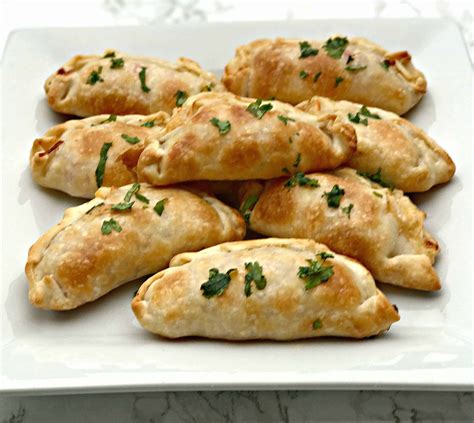 Shrimp Red Pepper Cream Cheese Empanadas