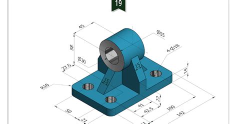 3D CAD EXERCISES 19 STUDYCADCAM