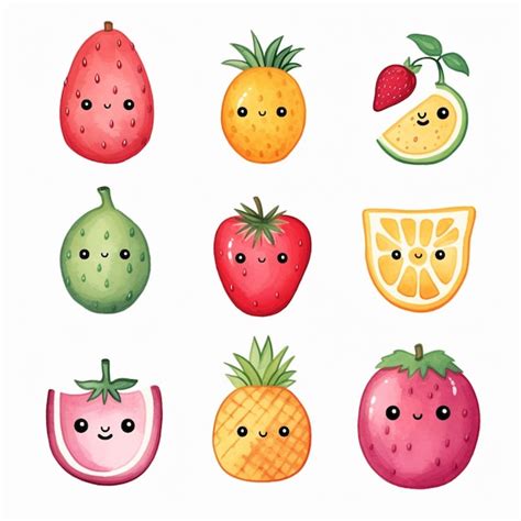 21,000+ Cute Fruit Drawings Pictures