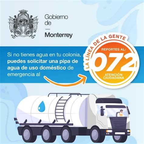 As Puedes Solicitar Una Pipa De Agua En Monterrey Distrito Regio