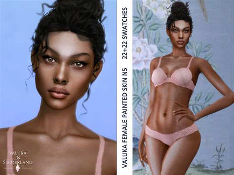 The Sims Resource [patreon] Valuka Body Preset N4 Sims