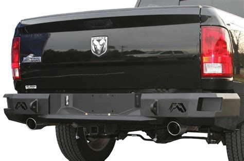 Fab Fours Dr09 W2952 1 Premium 2010 2019 Dodge Ram 2500 3500 Rear Bumper With Sensor