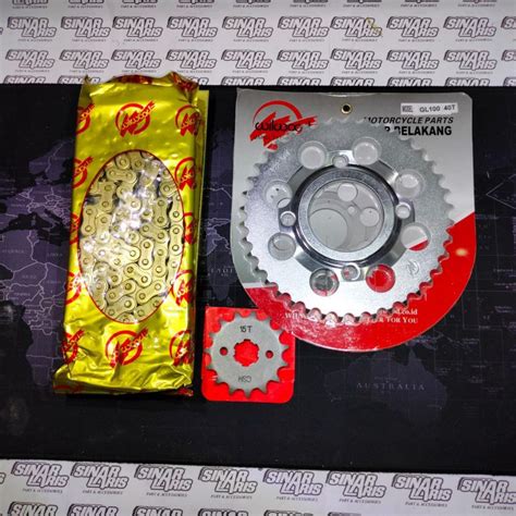 Gear Set Package Mega Pro New Verza Sonic Cb R Sss Model Shopee