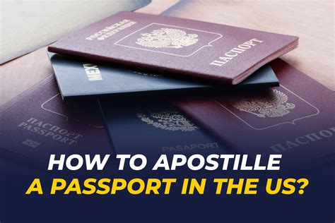 How To Apostille A Passport In The Us