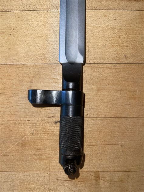 Sks Chinese Blade Bayonet With Spring Latch And Screw Ebay