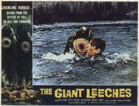 Attack Of The Giant Leeches 1959 With Images Classic Horror