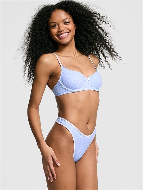 Buy Buttercup Bikini Top Dottie Order Bikini Top Online PINK