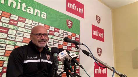 Salernitana Livorno 3 1 Intervista Post Gara A Colantuono YouTube