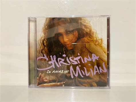 Christina Milian Cd Collection Album So Amazin Genre Hip Hop Etsy