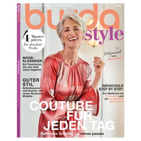 Jahr Burda Style Magazine Burdastyle