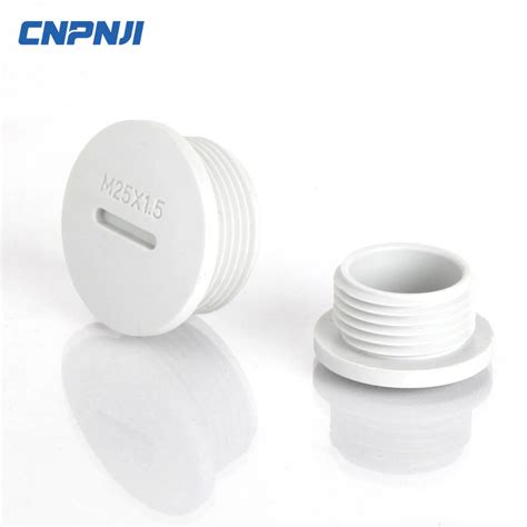 Plastic Round Waterproof Electrical Screw Drain Plug For Cable Gland