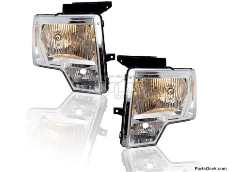 13 2013 Ford F150 Headlight Assembly Body Electrical Action Crash Alpharex Anzo Autopart