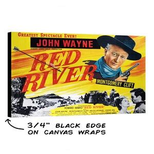 Red River Movie Poster - Etsy