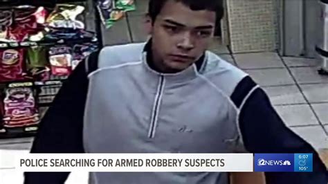 Phoenix Police Searching For Armed Robbery Suspects Youtube