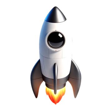 D Cartoon Rocket Png Vector Psd And Clipart With Transparent