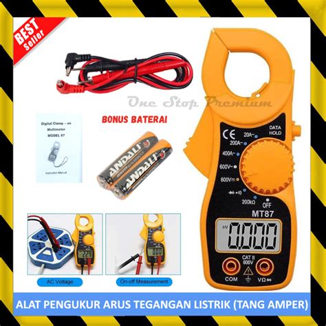 Jual Tang Amper Ampere Alat Tes Cek Pengukur Ukur Tegangan Arus Listrik