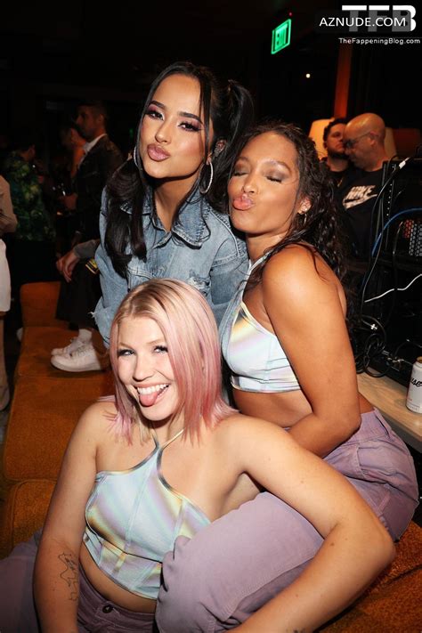 Becky G Sexy Poses Showing Off Her Hot Figure During Her Performance At The Phone A Friend Issue