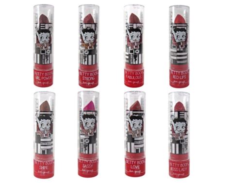 Batom Matte Betty Boop Safira C Unidades Ousada Make