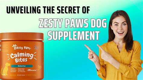 Unlock The Mystery Zesty Paws Calming Bites Reviews Best Dog Joint