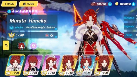 All Himeko Battlesuits And Outfits Showcase 🔥 [honkai Impact 3rd V6 3 Beta] Honkaiimpact3rd