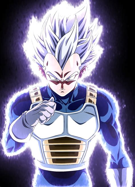 Vegeta Ultra Instinto Anime Dragon Ball Super Anime Dragon Ball