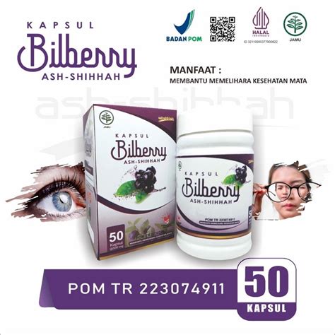 Herbal Mata Kelelahan Herbal Mata Minus Mata Plus BILBERRY EXTRACT