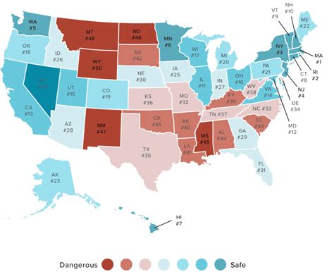 The Safest & Most Dangerous States for Drivers - A SafeWise Report