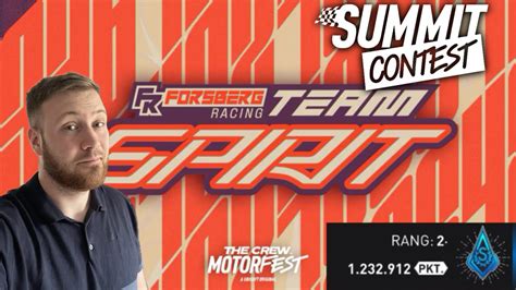 Motorfest Forsberg Team Spirit Summit Punkte Platin