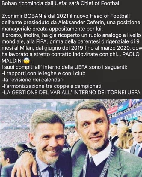 Alvino Post Su Boban E Maldini Il Giornalista Ricorda I Suoi