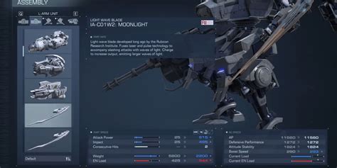 Armored Core 6 Every Melee Weapon Ranked