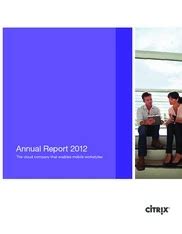 Citrix Systems Inc. - AnnualReports.com