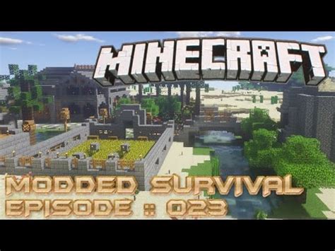 Returning Home Minecraft Modded Survival Ep 023 YouTube