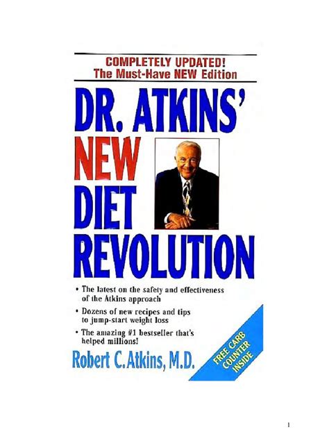 DR Atkins New Diet Revolution | PDF | Dieting | Obesity