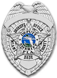 Miami Dade County Sheriff's Badge | Badge And Wallet