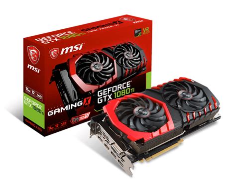 VGA MSI GTX 1080Ti GAMING X 11G CŨ 11GB 352 bit DDR5 Vi Tính