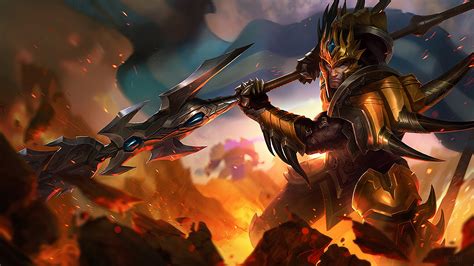 Hextech Jarvan IV Splash Art Skin LoL HD HD Phone Wallpaper Rare