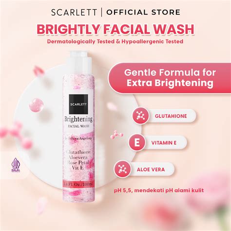 Brightening Facial Wash Scarlett